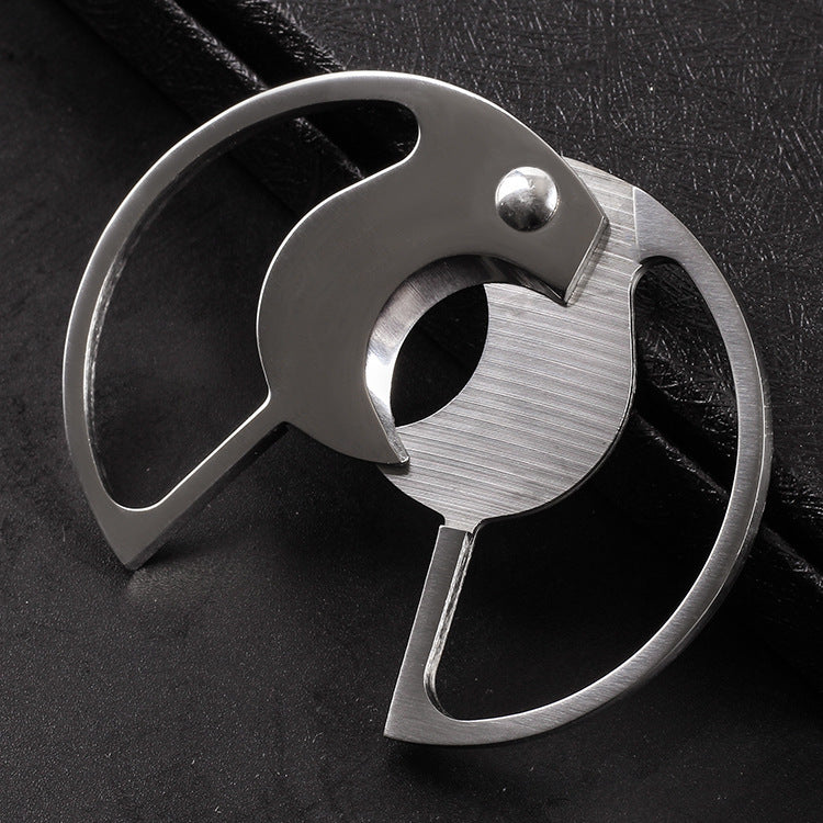 Cigar Scissors Double-Edged Cigar Cutters Round Cigar Cutter