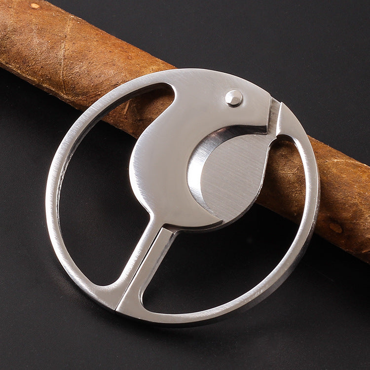 Cigar Scissors Double-Edged Cigar Cutters Round Cigar Cutter