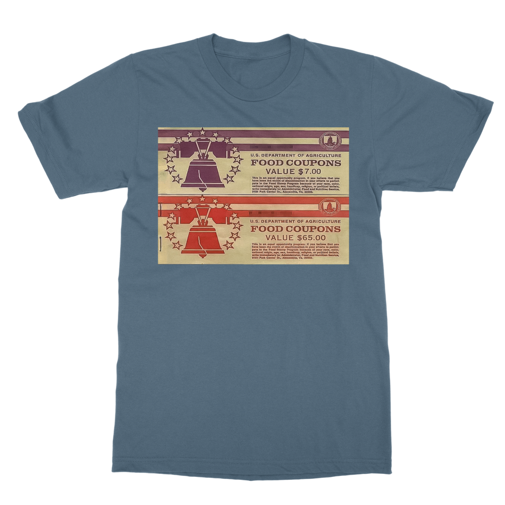 food stamps Classic Adult T-Shirt - Evanston Magazine Men's Apparel Evanston Magazine Men's Apparel