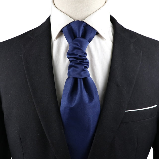 Luxury Men‘s Paisley Tie Red Black Blue Tuxedo Vest Ascots Neck Tie Tied Knot For Business Wedding Party Gentleman Accessories - Evanston Magazine Men's Apparel Evanston Magazine Men's Apparel