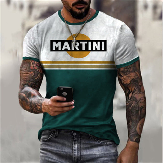New Summer Man Fashion T shirt Harajuku 2021 Men&#39;s 3D Printing Casual Sports T-shirt O-neck Casual Short Sleeve Tops Men Clothes - Evanston Magazine Men's Apparel Evanston Magazine Men's Apparel