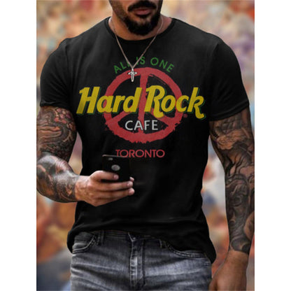New Summer Man Fashion T shirt Harajuku 2021 Men&#39;s 3D Printing Casual Sports T-shirt O-neck Casual Short Sleeve Tops Men Clothes - Evanston Magazine Men's Apparel Evanston Magazine Men's Apparel