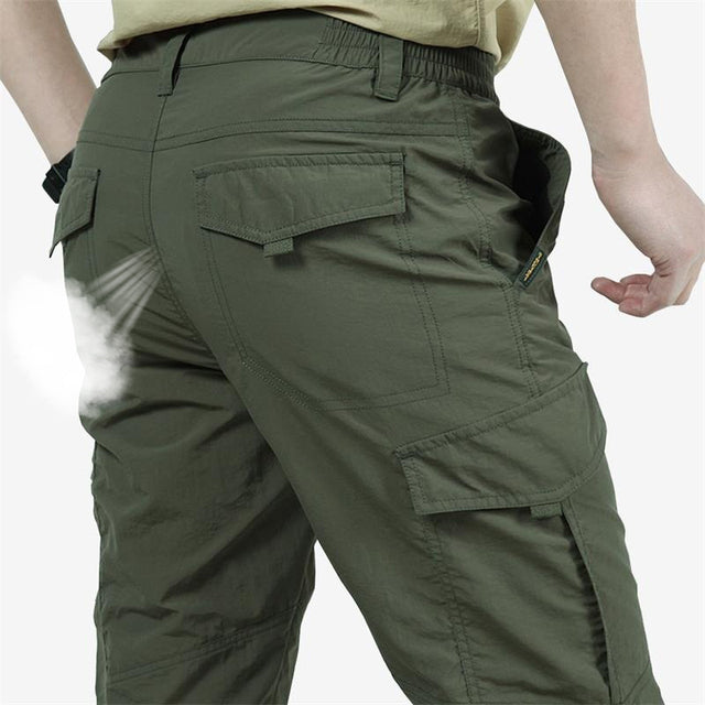 Lightweight Tactical Pants Breathable Summer Casual Army Military Long Trousers Male Waterproof Quick Dry Cargo Pants